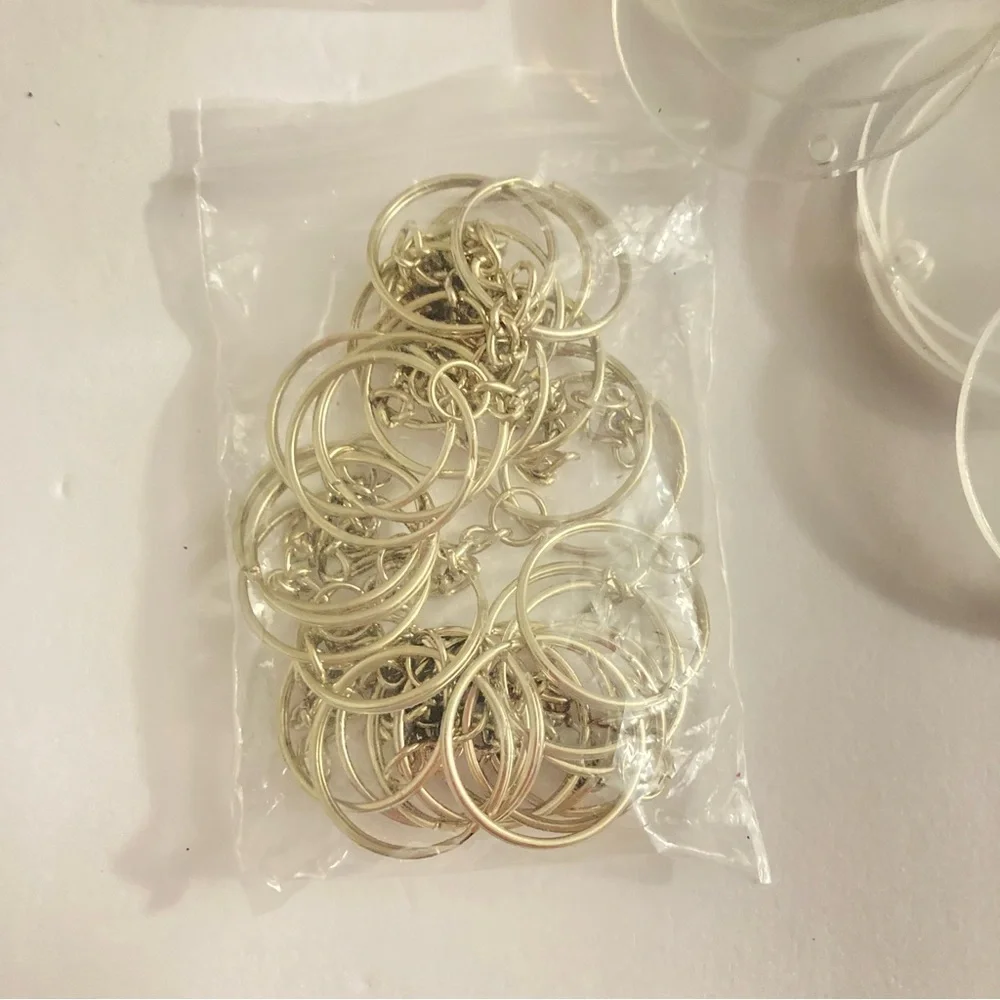 Acrylic Keychain Blanks Bulk Set 29 Blanks